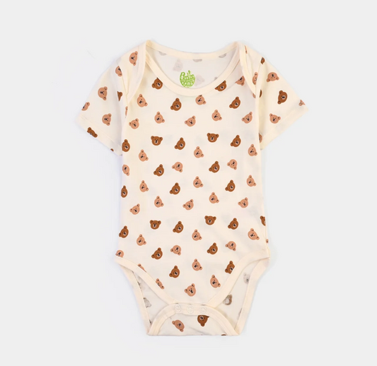 Infant Boys Cotton Jersey 2 Piece Set BABY BEAR- Beige